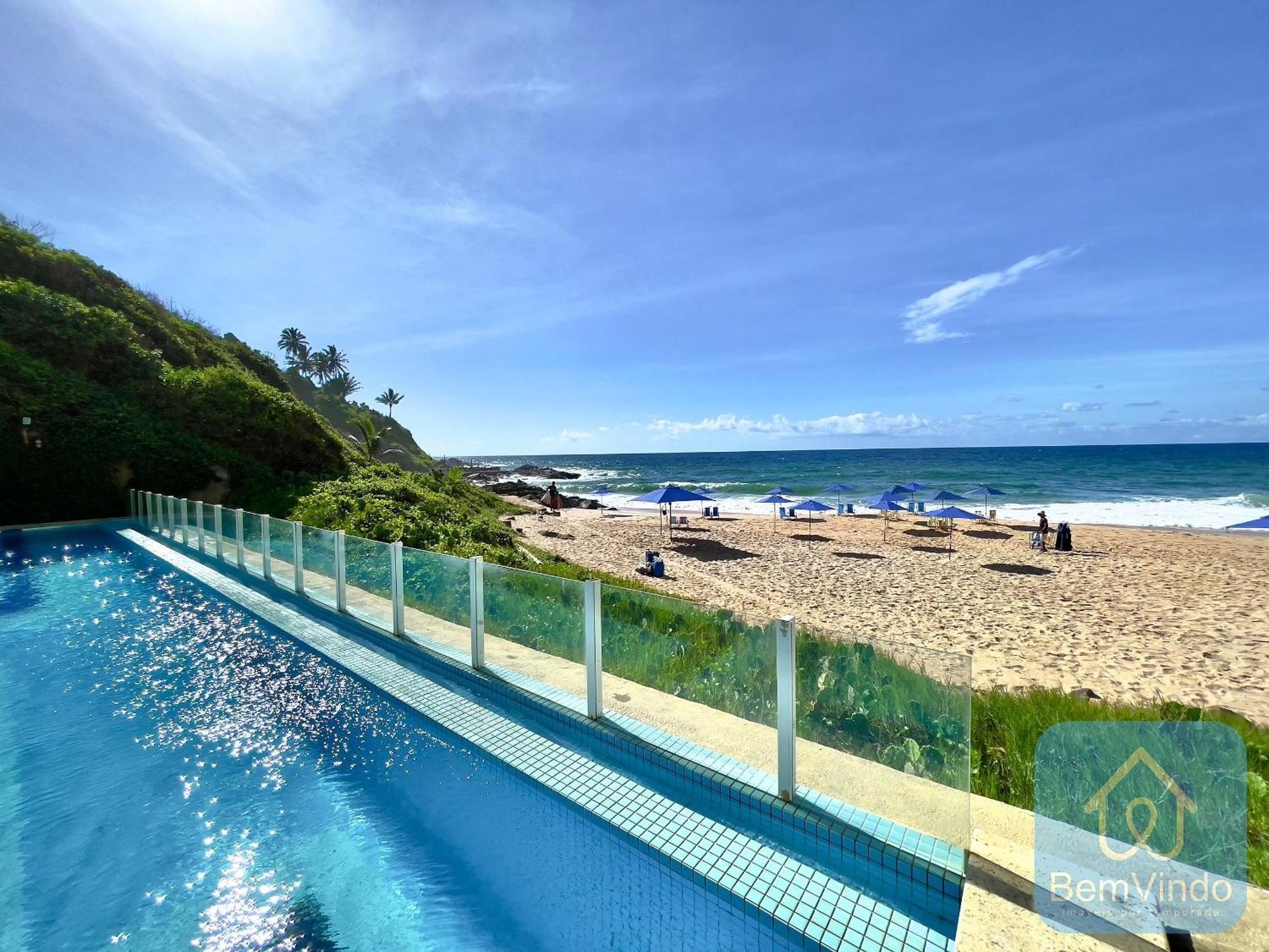 Apartamento Completo Com Vista Mar E Pe Na Areia Salvador Bagian luar foto