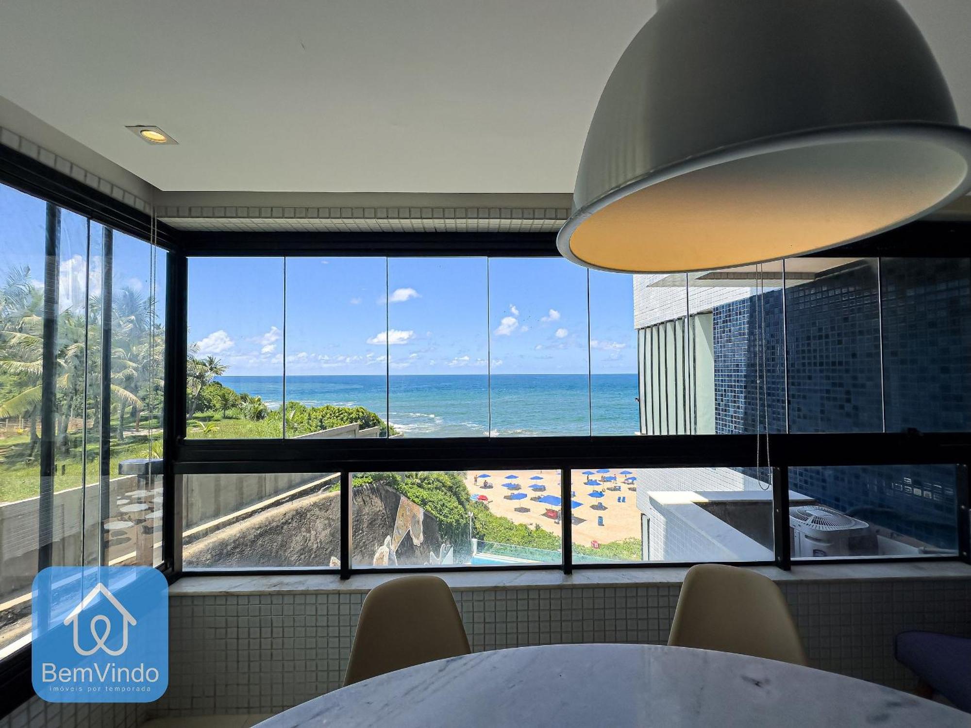 Apartamento Completo Com Vista Mar E Pe Na Areia Salvador Bagian luar foto