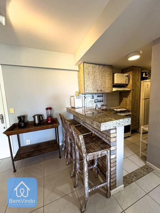Apartamento Completo Com Vista Mar E Pe Na Areia Salvador Bagian luar foto