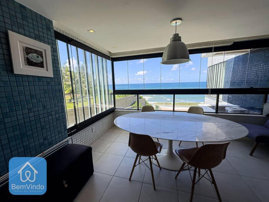 Apartamento Completo Com Vista Mar E Pe Na Areia Salvador Bagian luar foto