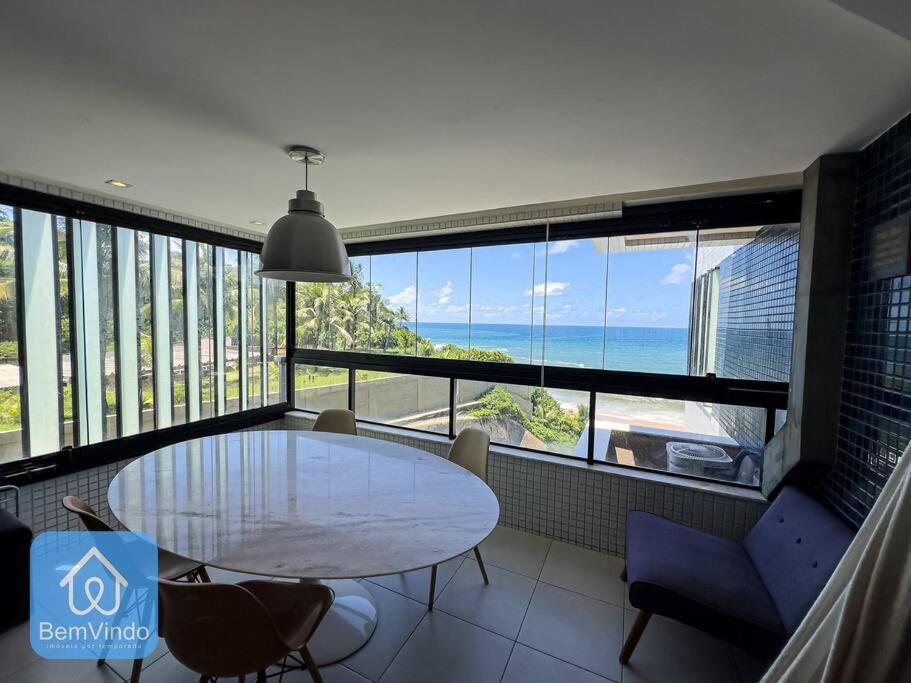 Apartamento Completo Com Vista Mar E Pe Na Areia Salvador Bagian luar foto